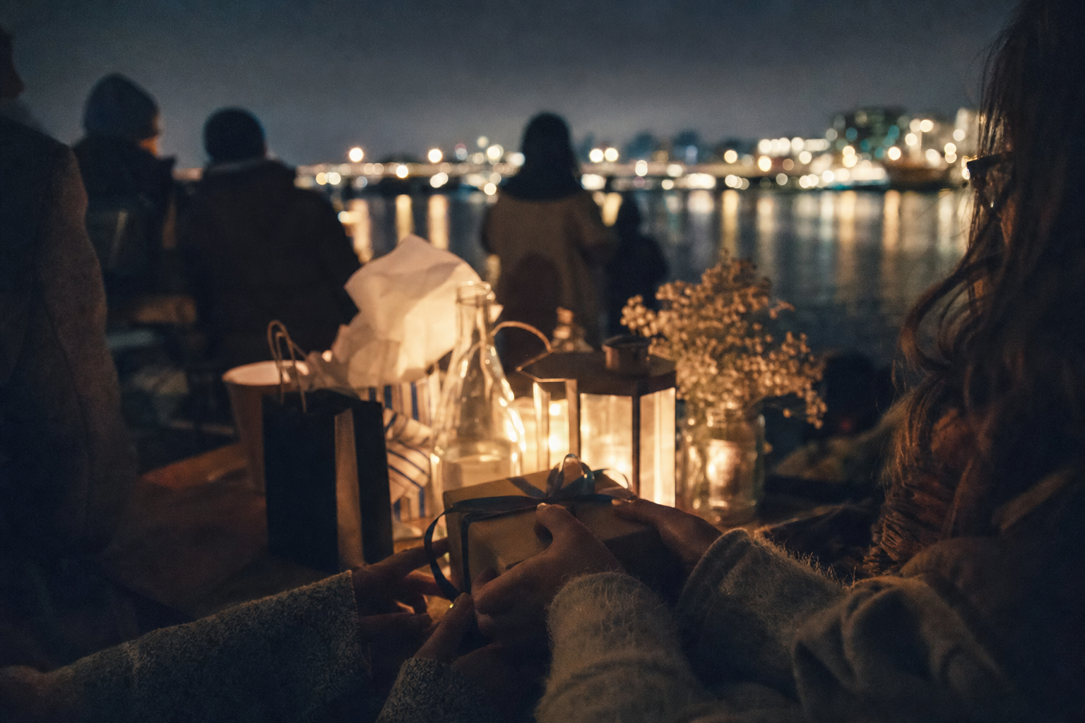 Auld Lang Syne by the river